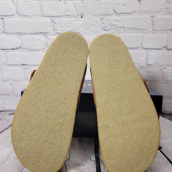 Polo Ralph Lauren Men's Turbach Shearling-Lined Suede Slip-On Clogs - Picture 7 of 8